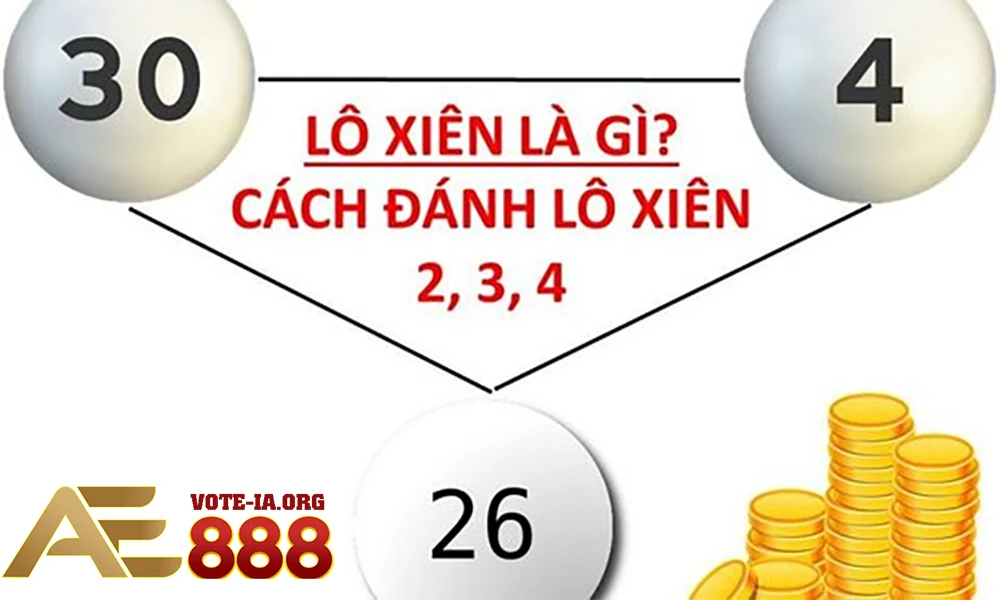 Việc tính tiền thưởng khi chơi lô xiên phụ thuộc vào loại xiên.