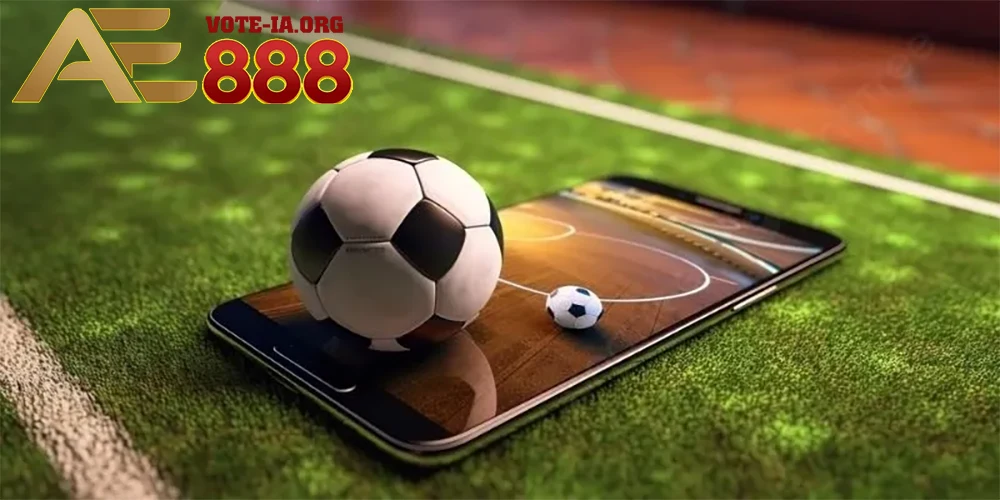 Các trận đấu thể thao được mô phỏng trên nền tảng kỹ thuật số.